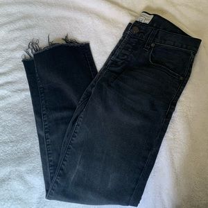 Current Elliott black unisex jeans size 24